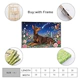 Zoom IMG-1 doberman pinscher quadro moderno su Zoom IMG-1 doberman pinscher quadro moderno su