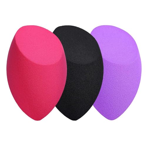 Image of Makeup Sponge Beauty Blender for Foundation, Concealer & Powder | Soft Latex-Free Blender for Flawless Makeup | Wet & Dry Use, Smooth Blending Cosmetic Puff (Random Color As Per Availability)