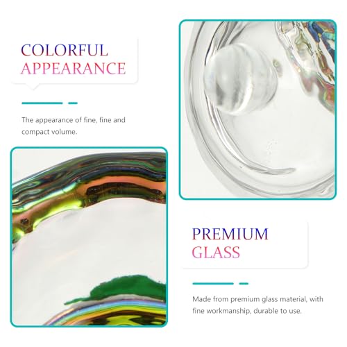 2 piezas vasos de cristal para arte en uñas miniatura 3