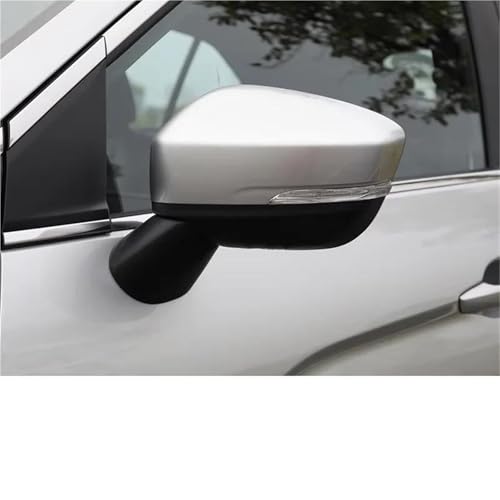 JHYBDP Espejo Retrovisor Completo para Mitsubishi para Eclipse para Cross (2018-2022), Conjunto De 5 Pines. Conjunto Espejo Retrovisor Derecho Izquierdo Later(Plata,Izquierda)