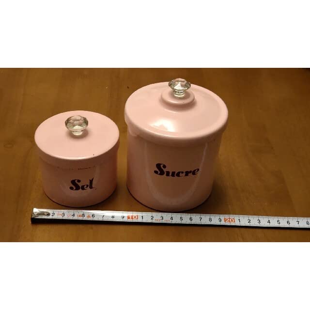 Amazon.co.jp: チョコホリック 容器 アイアン ピンク ソルト 調味料 