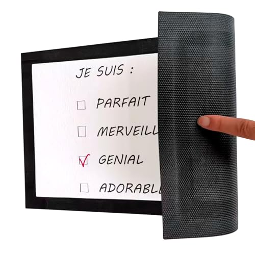 Paillasson humour homme de 60x40cm Je suis Génial - 5