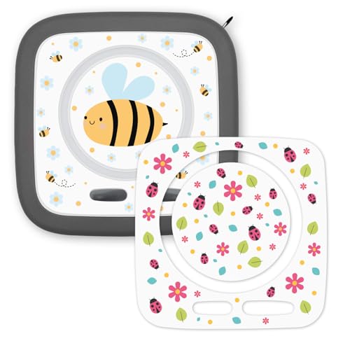 younikat Toniebox 2 Schutzfolie - 2X passgenaue Selbstklebende Folie - kratzfester Schutz rückstandslos entfernbar I Bie...