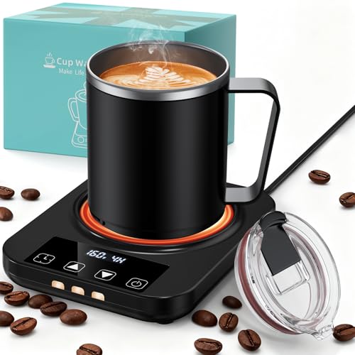 Coffee Mug Warmer & Mug Set