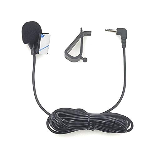 SJS ADC ZJ015MR Mono 3.5mm Angle Head Plug Car Navigation DVD External Paste Microphone, Length: 3m