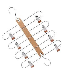 MAGICLULU Multifunktions Rockbügel mit Metallclips, 1 Stück
