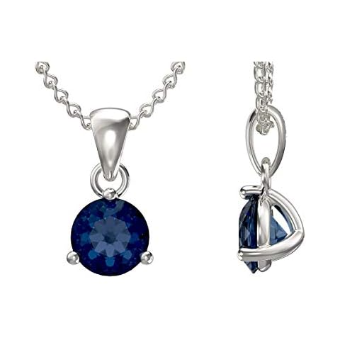 Aeon Jewellery September Blue Sapphire Necklace Cover