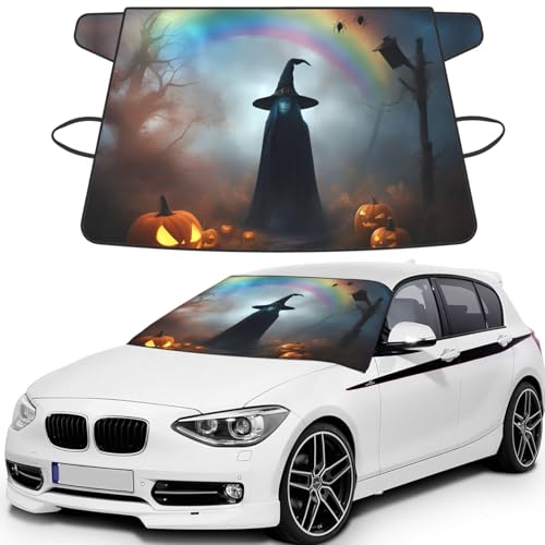 Protector de parabrisas para evitar heladas mañaneras en el coche familiar