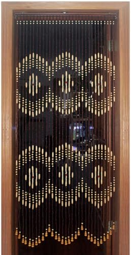Schwibbogen 120 cm 19 Türvorhang Holz Bead Vorhang für Tür Verteiler Zimmer Kordelperlen...