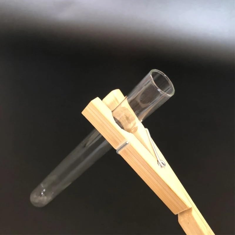 100 tubos de ensayo de vidrio con fondo en forma de U de 15x100 mm, cristalería de laboratorio de 12 ml for experimentos e investigación