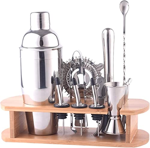 Set Coctelera Bartender 16 Piezas Acero Acrílico miniatura 3