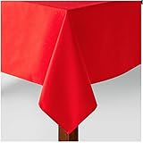 Kate Spade New York Cranberry Red Larabee Dot Fabric Tablecloth (70' x 122' Oblong/Rectangle)