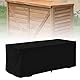 Baverta Gartenmöbel Abdeckung, Garten Kissentruhe Schutzhülle Kissenbox für Outdoor Deckboxen Und Aufbewahrungsboxen