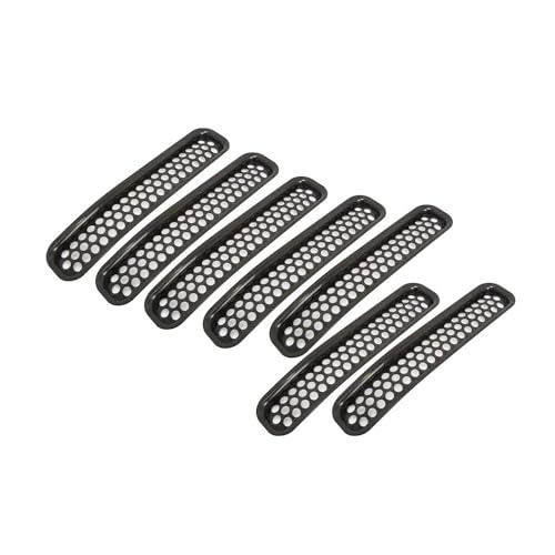 Grille pare-chocs avant nid d'abeille pour calandre Wrangler TJ 1997-2007