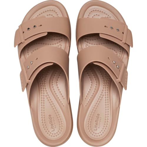 Image of Crocs Women's Brooklyn Buckle Low Wedges