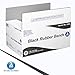 Dynarex Black Rubber Bands - Elastic Bands for Coil Tattoo Machines 12 and 13 - Reusable Tattoo Rubber Bands - 1 lb. Bag, Approx 2500 Pieces - 1 Case, 25 Bags