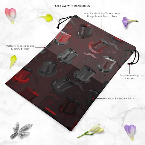 Image of ArtzFolio Art Deco D1 | Reusable Sack Bag | Bag for Gym, Storage, Vegetable & Travel