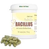 Gerstengrassaft mit Bacillus Subtilis DSM 21097 90 Kapseln 1,2 Milliarden KBE Lacktosefrei Glutenfrei Vegan