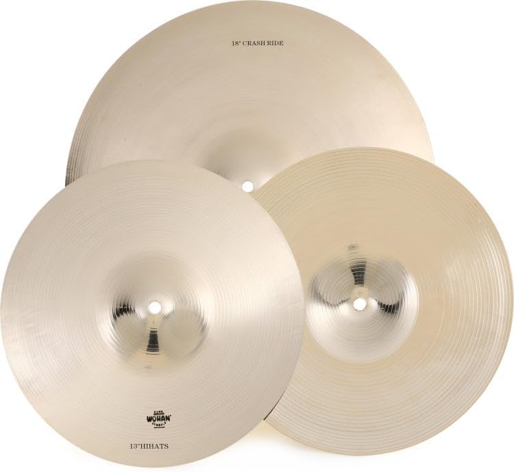 Wuhan B20 Cymbal Set - 13/18 inch