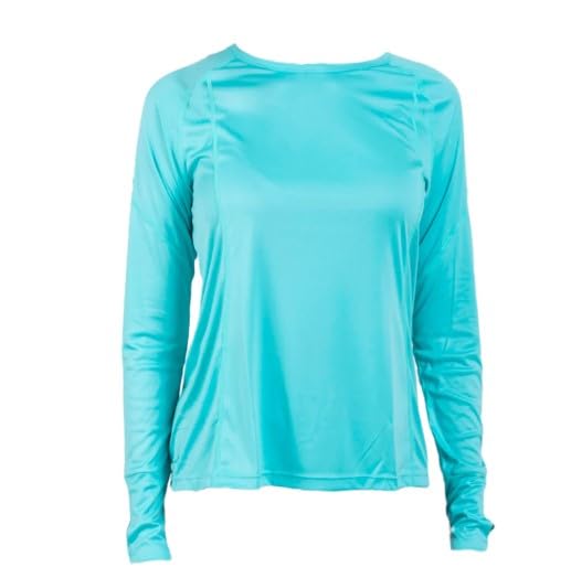 Standard Aqua Backcast Hoodless Sunshirt-3XL