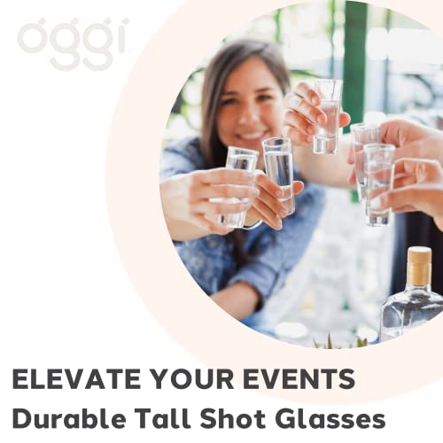 Oggi 7688. Tall Shot Glasses W/Heavy Base thumb #5