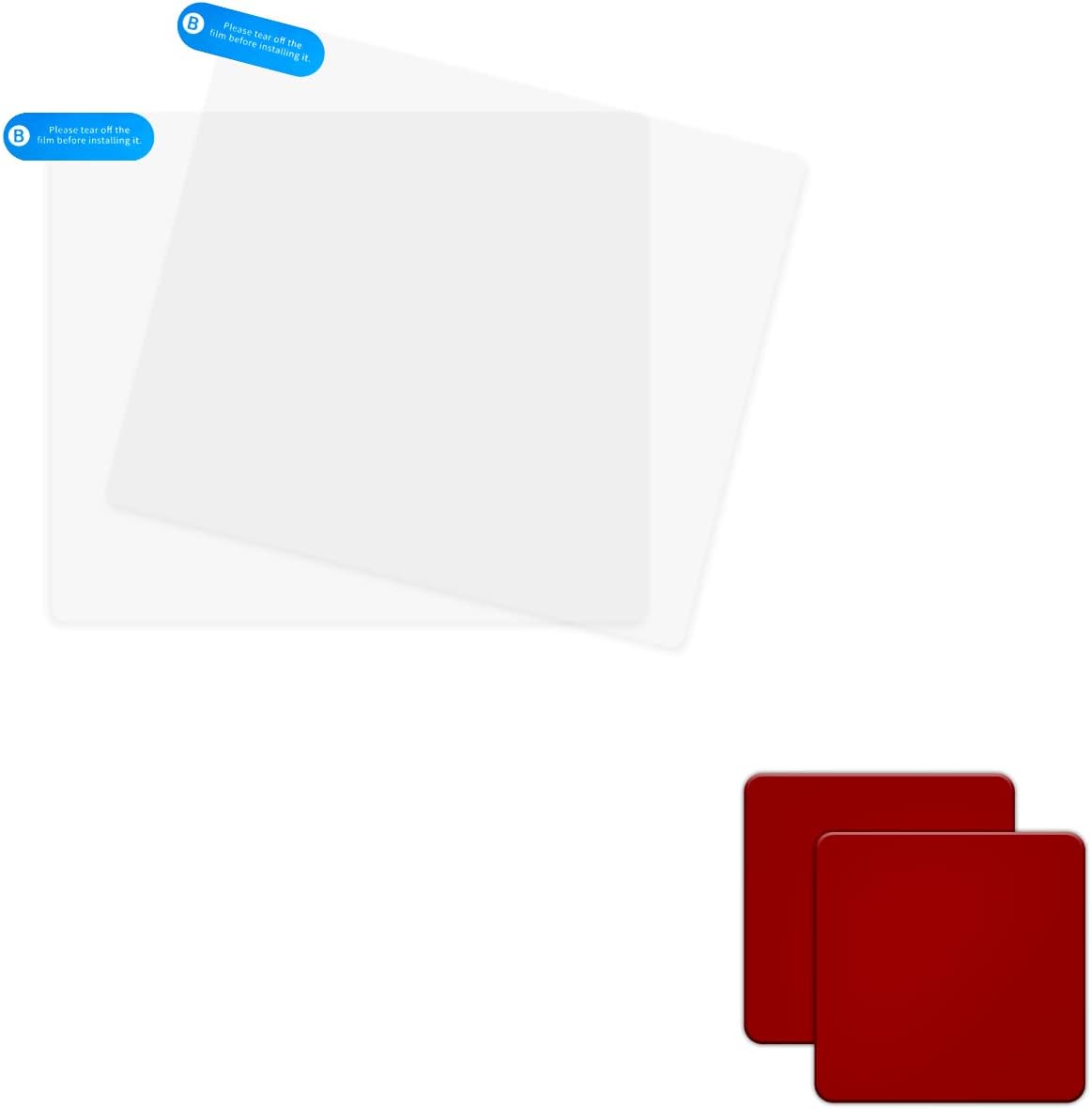 Dash Cam Film and Tapes, Electrostatic Film for Mounting Dash Cam, Sticky Adhesive