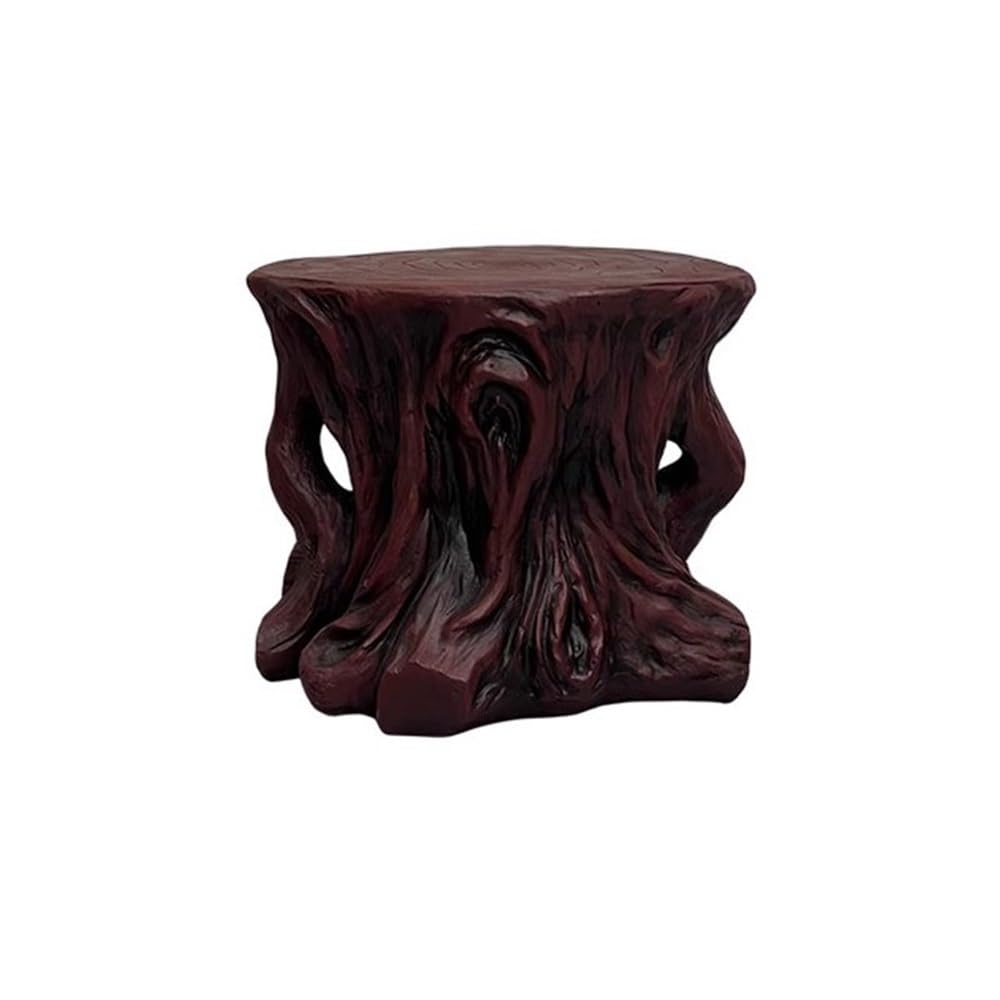 Kx9Lb8d Bonsai Base Imitation Wood Root Carving Display Stand Resin Crafts Base for Living Room Balcony Gardening Plant Stand
