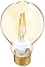 60W Equivalent Soft White (2200K) Vintage Edison Dimmable LED Light Bulb, E26 Base, 310 Lumens,73192