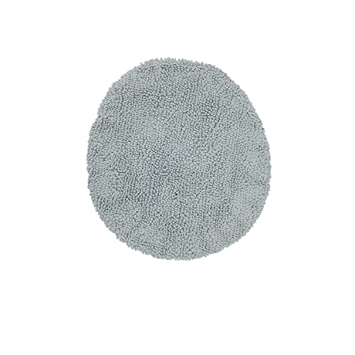 Better Trends Deckelbezug für WC, 100 % Baumwolle, getuftet, maschinenwaschbar, weich und saugfähig, 45,7 x 50,8 cm, Blue Hugo Collection – Bild 4