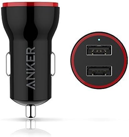 Anker PowerDrive 2 Lite (Cargador USB de Coche 12W 2 Puertos) para iPhone 6/6 Plus, iPad Air 2, Galaxy S6 / S6 Edge y M?s. Anker PowerDrive 2 Lite (Cargador USB de Coche 12W 2 Puertos) para iPhone 6/6 Plus, iPad Air 2, Galaxy S6 / S6 Edge y M?s.