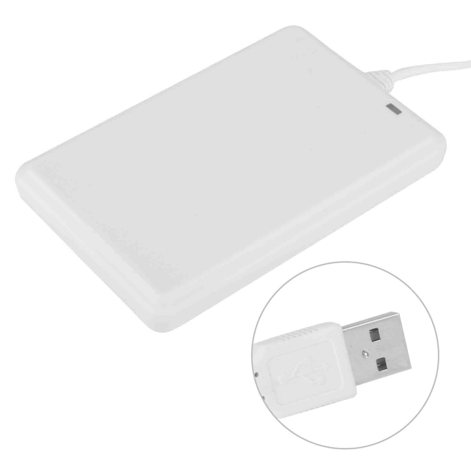 Dioche Czytnik NFC Acr122u Karta Identyfikacyjna Ic Bezdotykowy Dysk USB Bezpłatny Czytnik Kart Dostępu do Drzwi NFC dla 125 KHz / 13,56 MHz z dużą szybkością i uniwersalną kompatybilnością (Karta