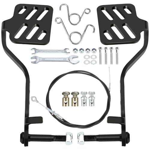 CILOYU Go Kart Brake and Throttle Pedal Kit with 71 Throttle Cable Replacement for Go Cart Kart Predator 212cc 196cc 6.5hp Azusa Fun Kart Radio Flyer Azusa Carter Road Rocket Vintage Drift Trike Part