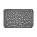 Produktbild WohnDirect Badezimmerteppich mit Memory Foam - Rutschfester Badteppich - Badematte waschbar & schnelltrocknend auch ideal als Duschvorleger - Badvorleger 50 x 80 cm - Grau