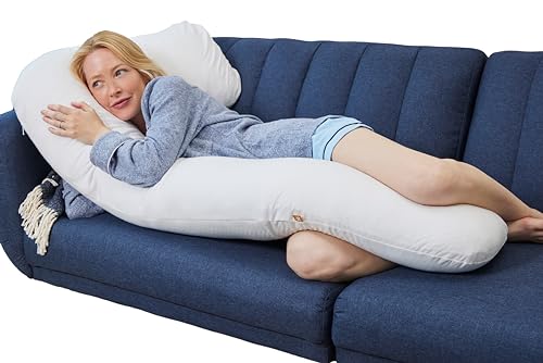 Oreiller de grossesse mémoire de forme ergonomique coussin maternité confortable - 2