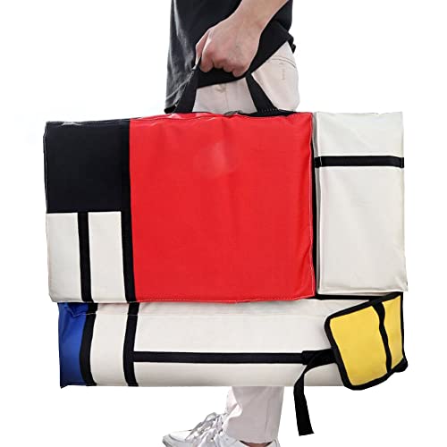 DZOZO A2 Art Portfolio Case Painting Drawing Board Storage Bag Portable Artwork Storage Drawing Board Carrying Bag Artist Portfolio Backpack Tote Bag Art Work Carrying Case - Image 2