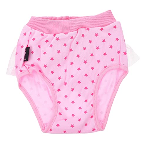 Toyvian Pet Diaper for Dogs Breathable Puppy Sanitary Pants Comfortable Washable Period Pants for Female Dogs Protects Carpets and Floors Stylish Design