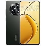 realme Smartphone 12x 5G 6+128 GB, Smartphone de 6,72 Pulgadas, Cámara AI de 50 MP, Dual Standby 5G, Pantalla de 120 Hz, Batería de 5000 mAh, Procesador Dimensity 6100+, Negro (sin Adaptador)