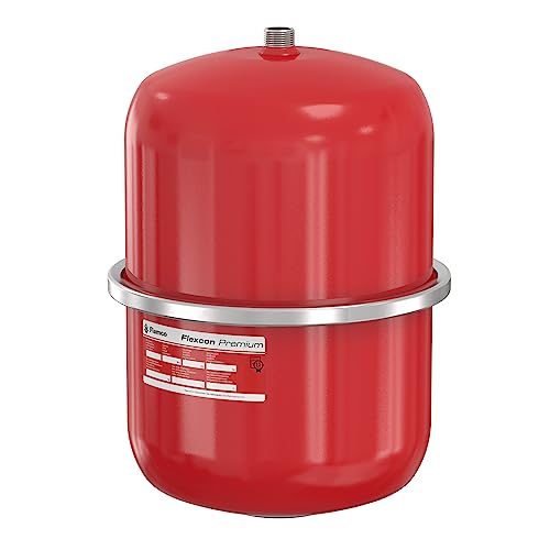 Flamco Flexcon Premium 18 Litres 1,5/3 Bar Vase d'Expansion à Membrane Fixe pour Installations en Circuit Fermé et de Chauffage de Climatisation et de...