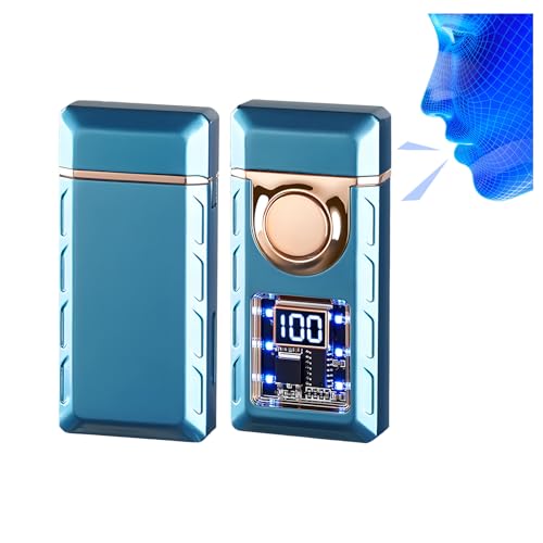 Encendedor Eléctrico Dual Flame con Display LED y Recargable miniatura 1