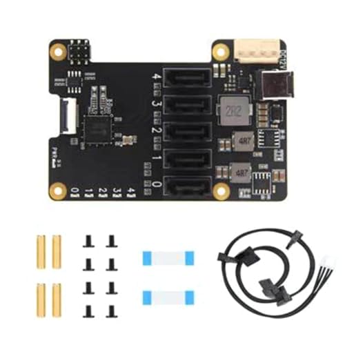 Extension PCIe 5 ports pour disque dur RPi 5 pour sauvegarder tous vos projets NAS