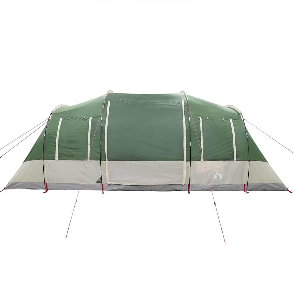 Tenda da Campeggio a per 4 Persone Verde Impermeabile