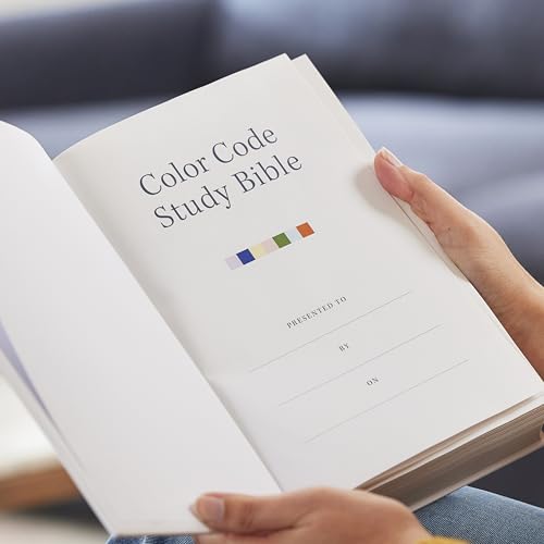 Image of Color Code Study Bible, Revealing God's Truth Color by Color (NKJV, Hardcover, Red Letter)