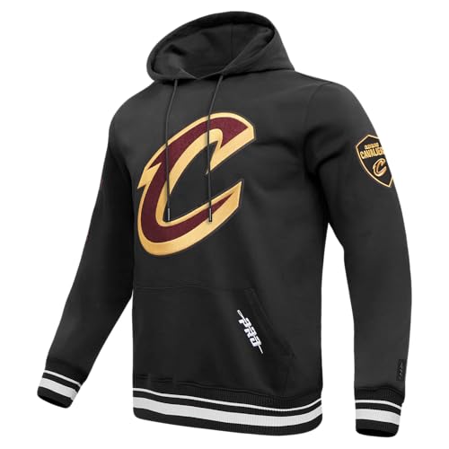 Image of Pro Standard Mens NBA Retro Classics Brushed Back French Terry Pull Over Hoodie