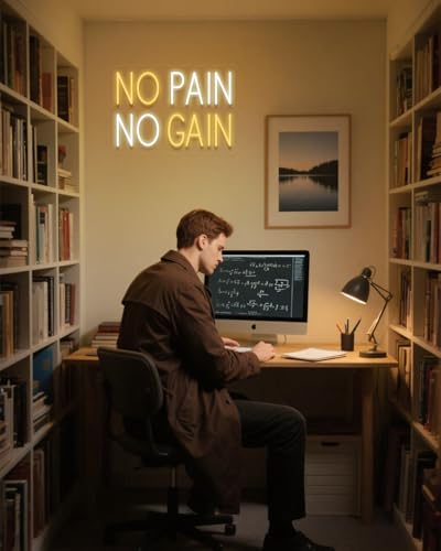 Save on NO PAIN NO GAIN Neon Sign with code V5GHJRB8 - Image 4