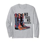 no tags no restarts cowboy cappelli & stivali coreografia danza maglia a manica