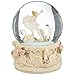 MusicBox Kingdom 25209 Glitter Globe Swan Lake Music Box Playing "Swan Lake"