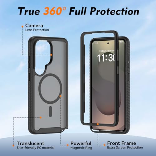Coque Samsung Galaxy A37 / A36 / A35 en silicone complet vert avant et arrière