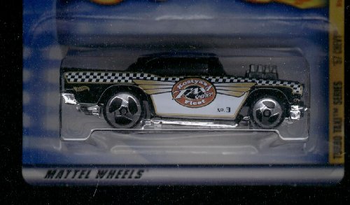 Hot Wheels Turbo Taxi Series '57 Chevy 1:64 miniatura 2