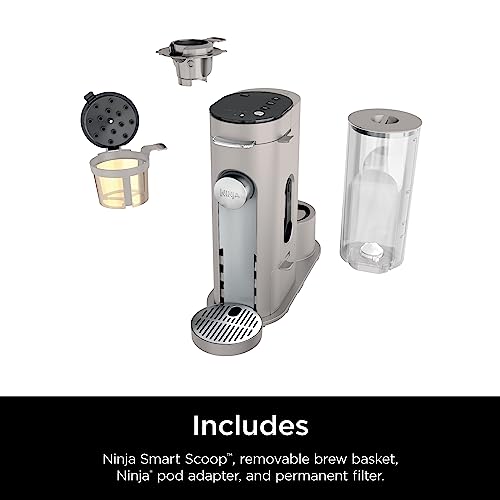 Ninja Pods & Grounds Iced Coffee Maker, K-Cup Pod Compatible, Stone PB041ST - image 8