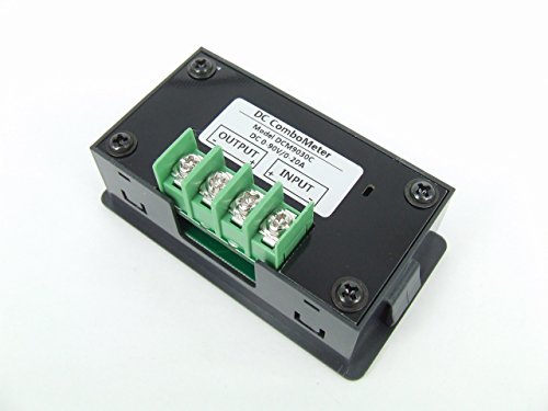 AILI DC 0-90V 0-30A Voltage Current Capacity Power Combo Meter Battery Charge Discharge Monitor